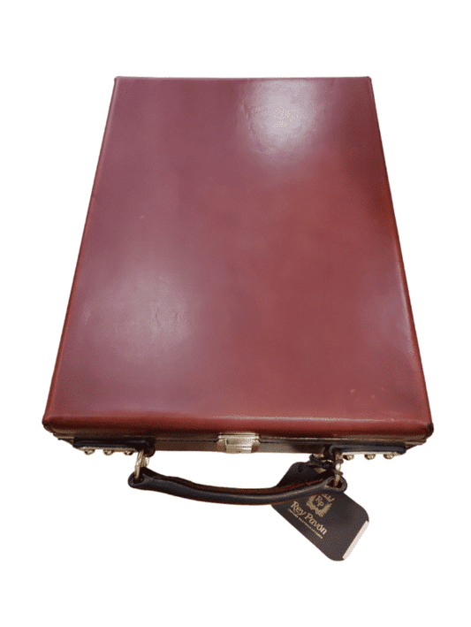Rey Pavon <br> Whiskey 10 Glass Leather & Oak Case