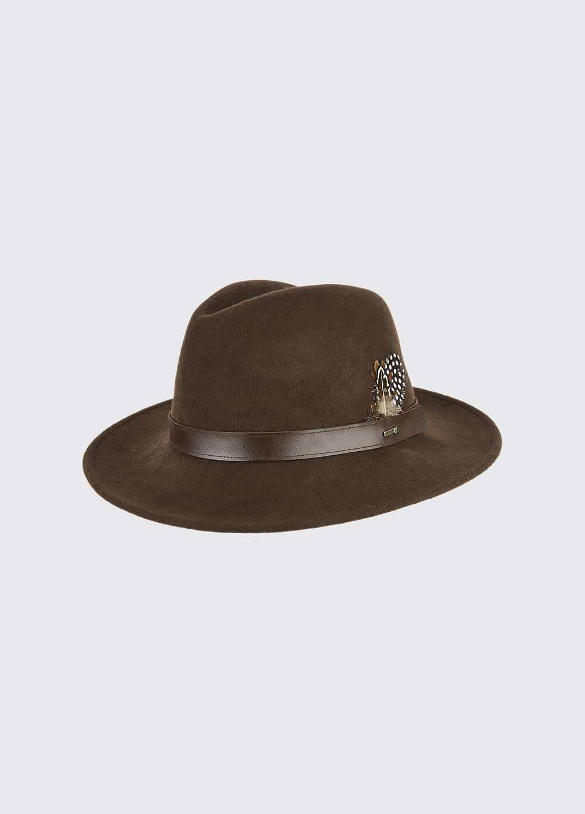 Dubarry <br> Gallagher Felt Hat Bourbon