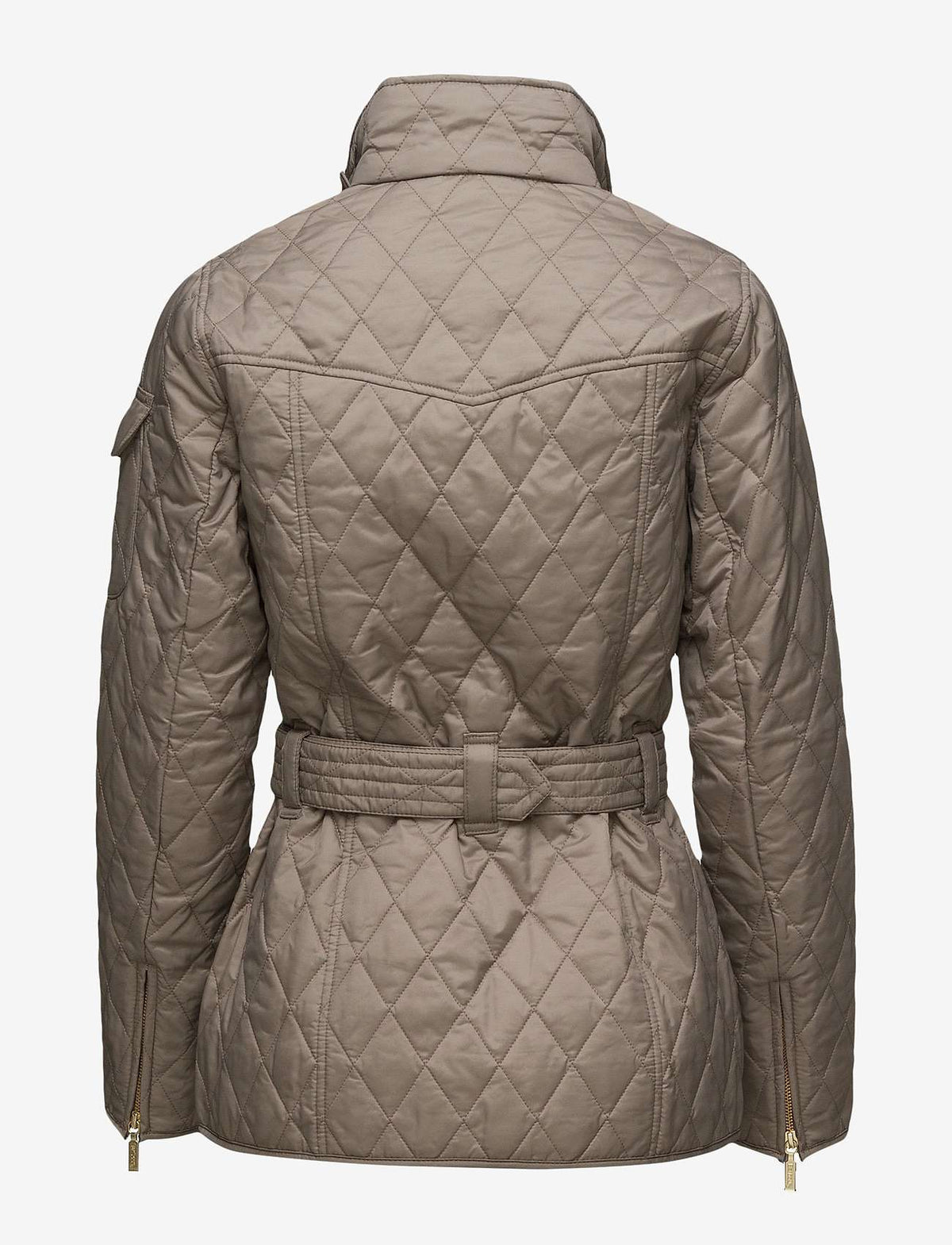 Barbour <br> Women's International Polarquilt Taupe / Pearl
