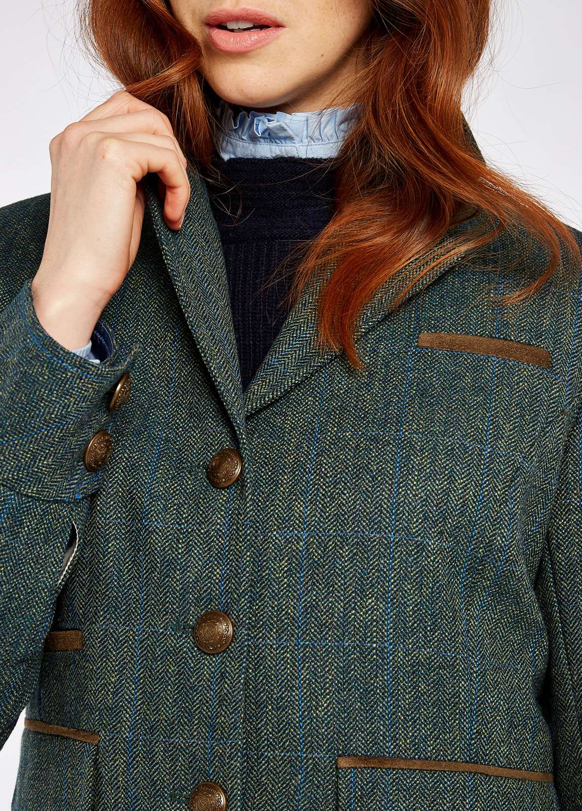 Dubarry <br> Blackthorn Tweed Jacket Mist