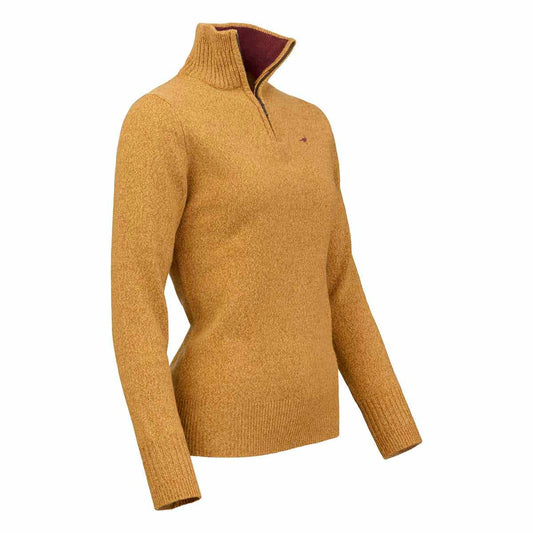 Laksen Sporting <br> Tyne Zip Neck Gorse
