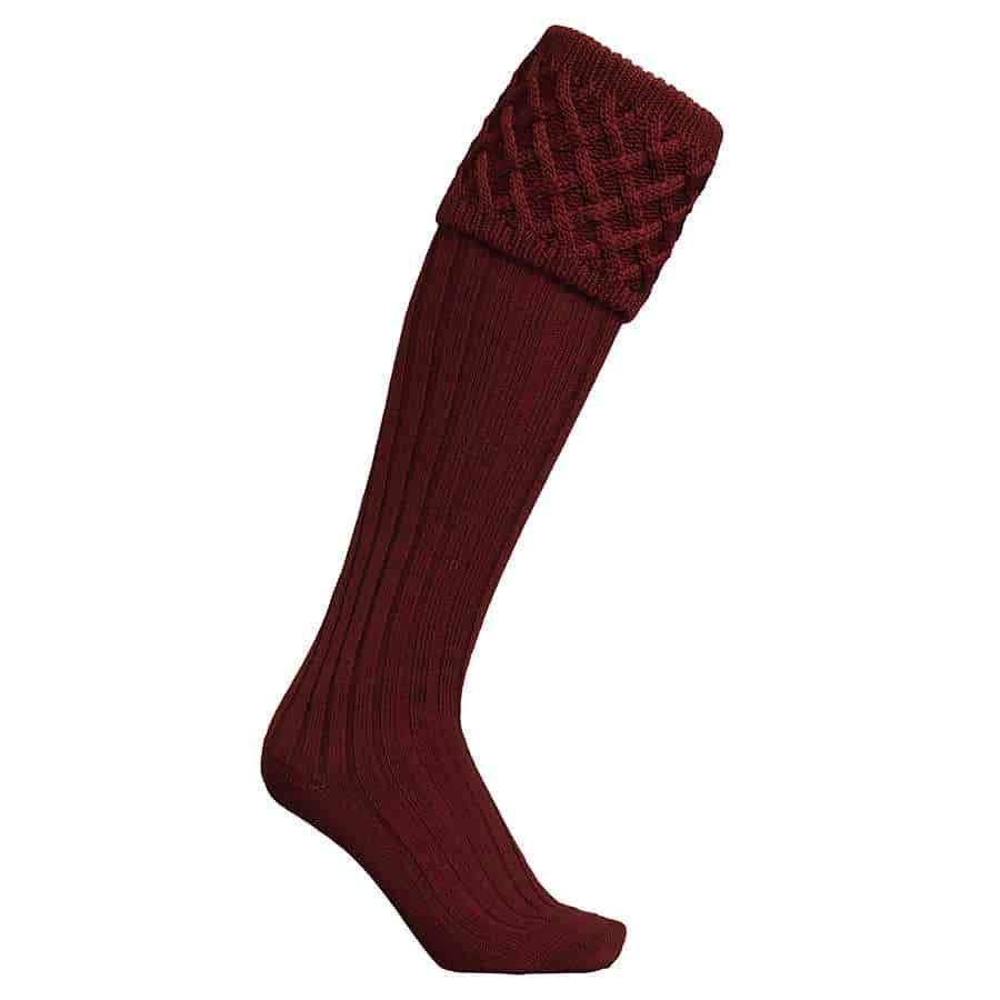 Laksen Sporting <br> Windsor Socks Wine