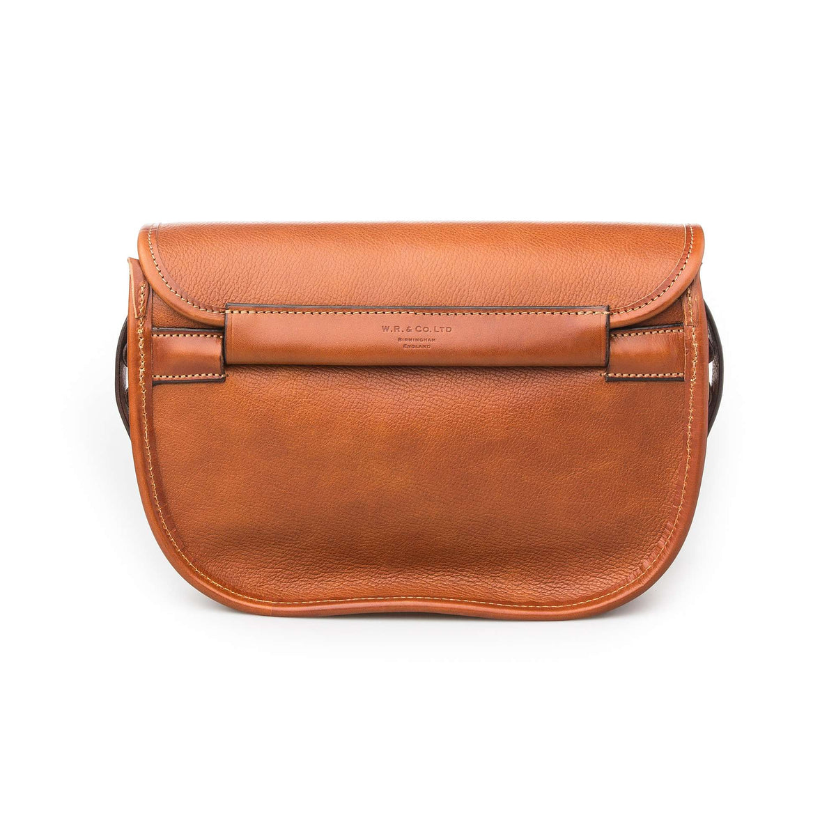 Westley Richards <br> Anson Express Front Loaders Bag - Mid Tan Patterned Leather