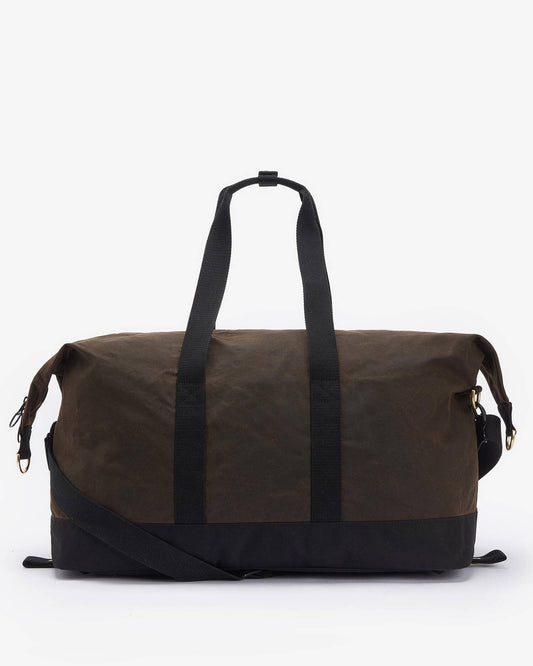 Barbour Field Waxed Holdall Olive