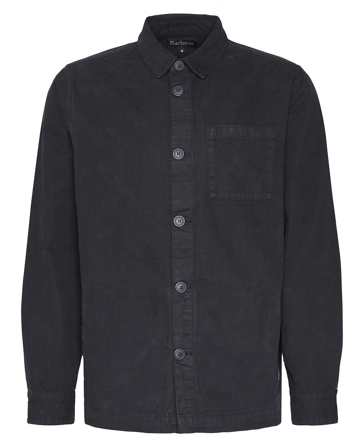 Barbour Regular Washed Overshirt - Classic Navy