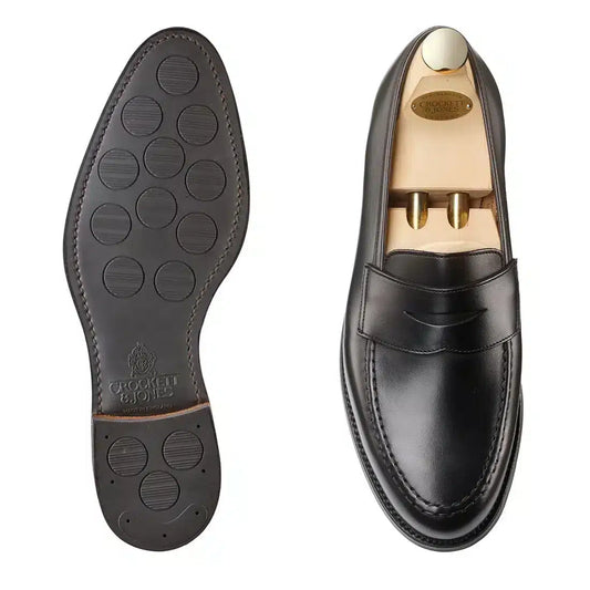 Crockett & Jones Boston Black Calf