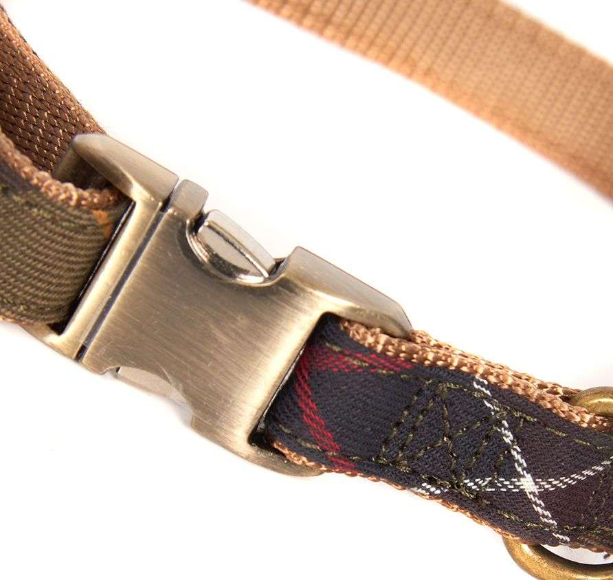 Barbour <br> Tartan Webbing Dog Collar