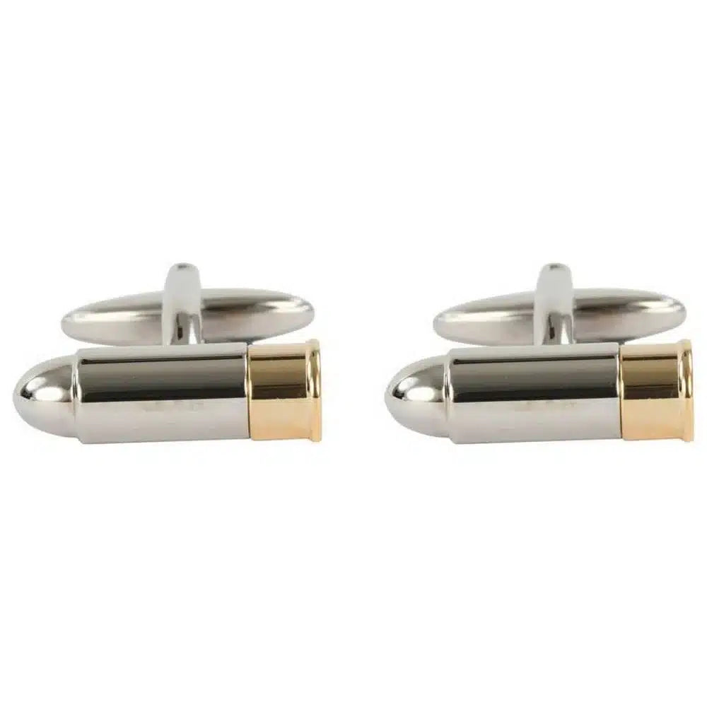 G&G Bullet Two Tone Cufflinks