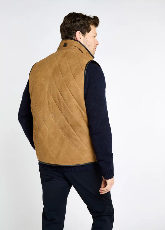 Dubarry <br> Bellamont Suede Gilet Tan