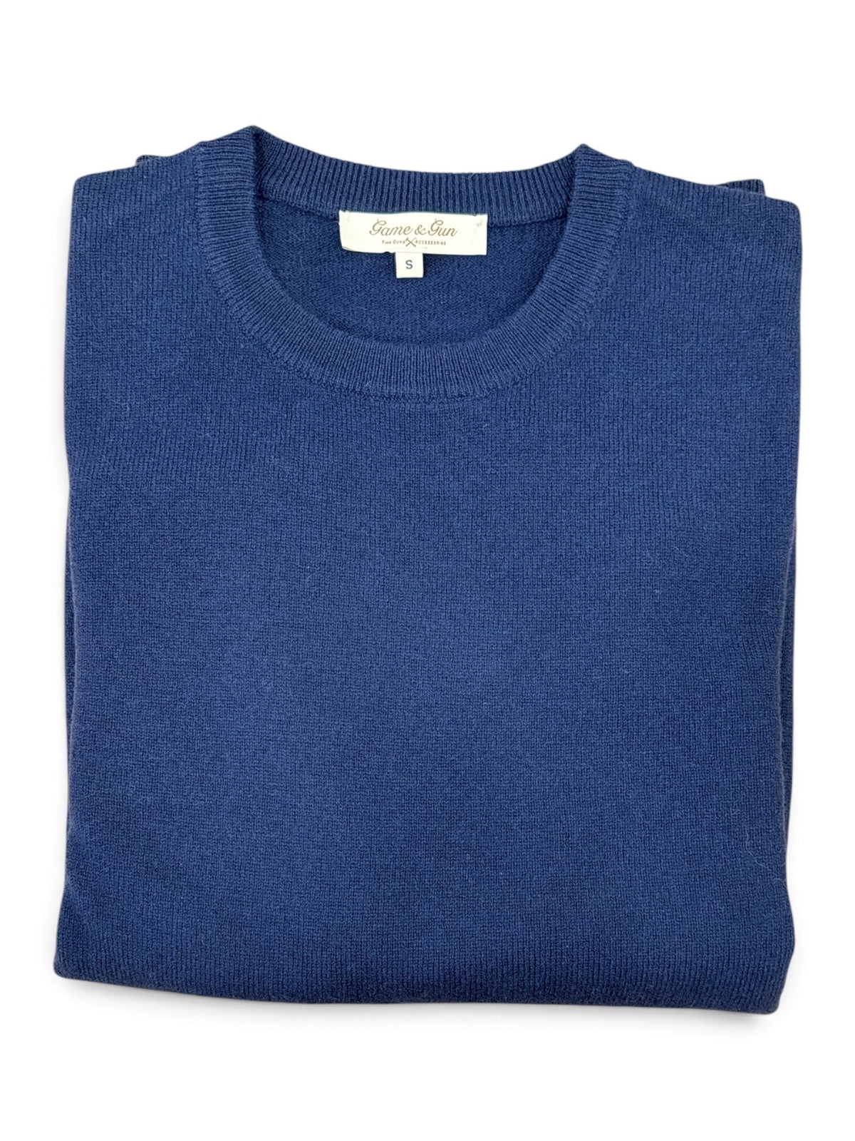 G&G The Merino O-neck French Blue