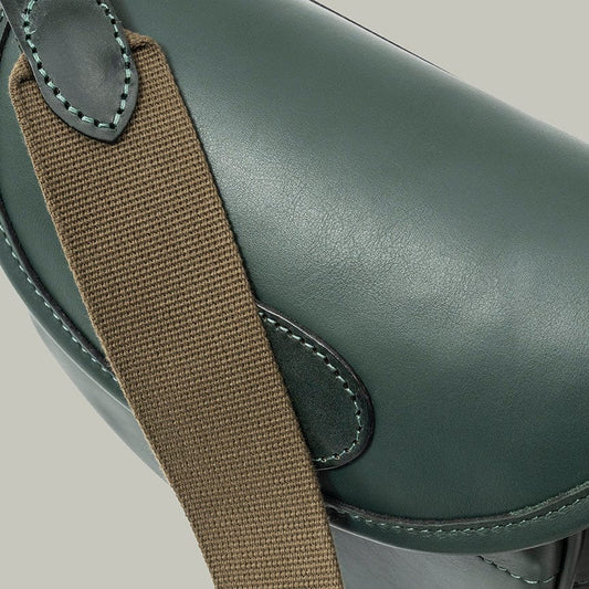 H&H Northwood leather cartridge bag Green bag size 75