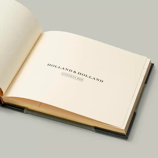 H&H <br> Northwood Canvas & Leather Large Game Book