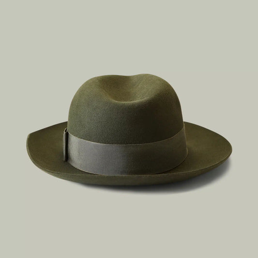 H&H - Harrow Fedora - Moss