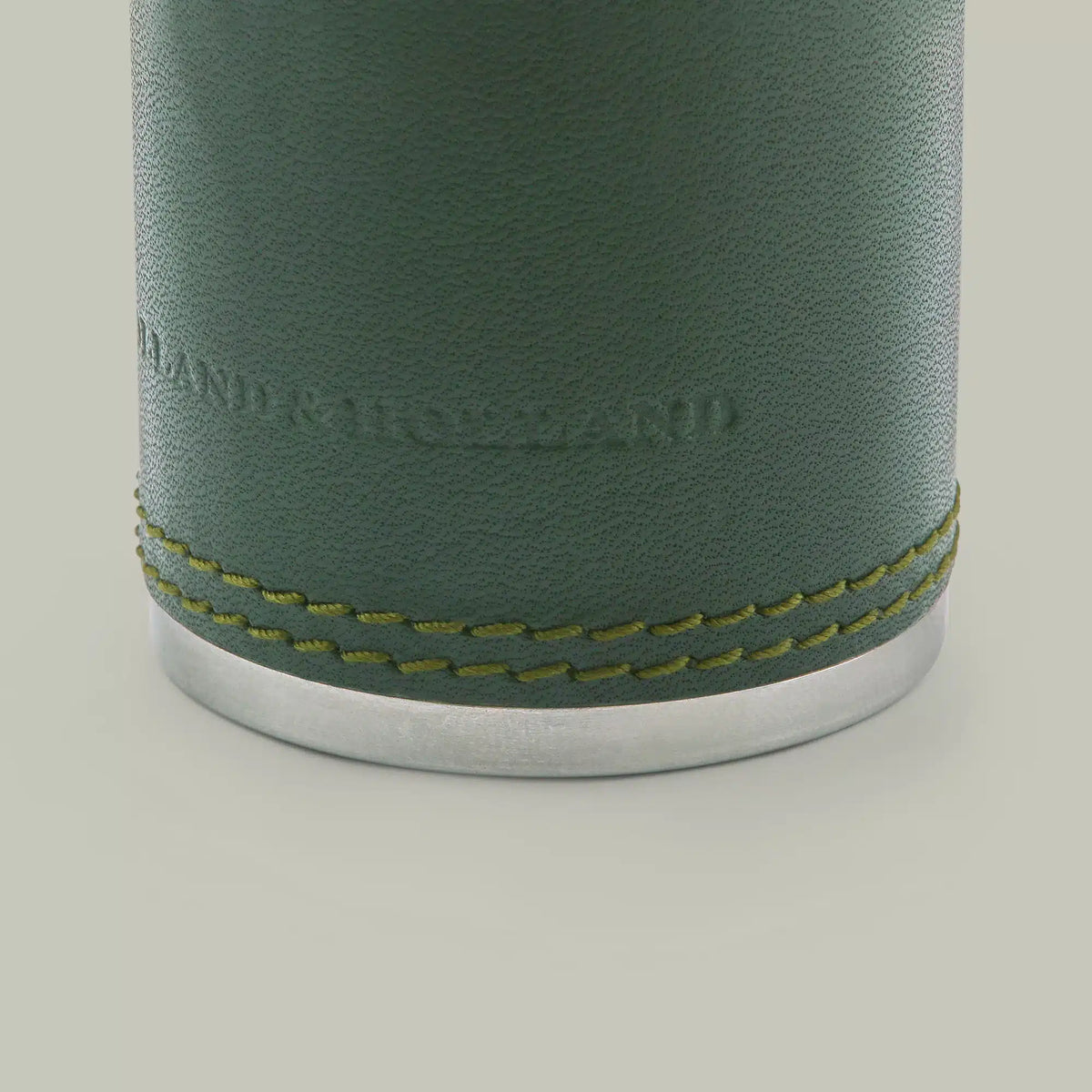 H&H <br> Leather Covered Hunter's Flask & Cups