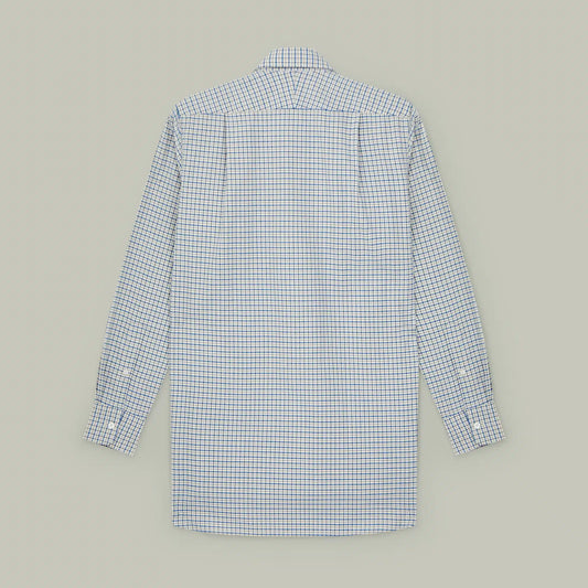 H&H - Northwood Classic Brushed Cotton Shirt - Sky