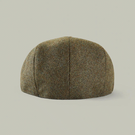 H&H - Northwood Tweed Flat Cap - Holly