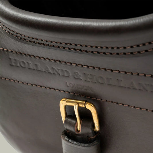H&H Northwood Leather Cart Bag - Havana