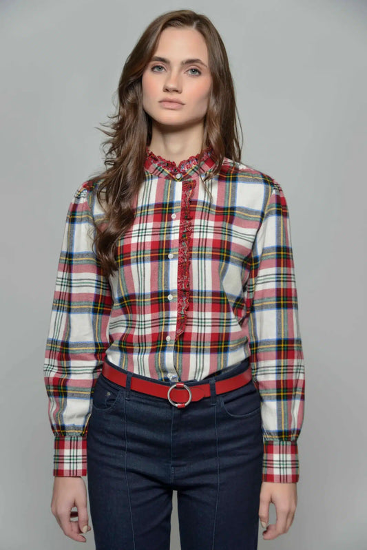 Hartwell <br> Andrea Tartan Shirt