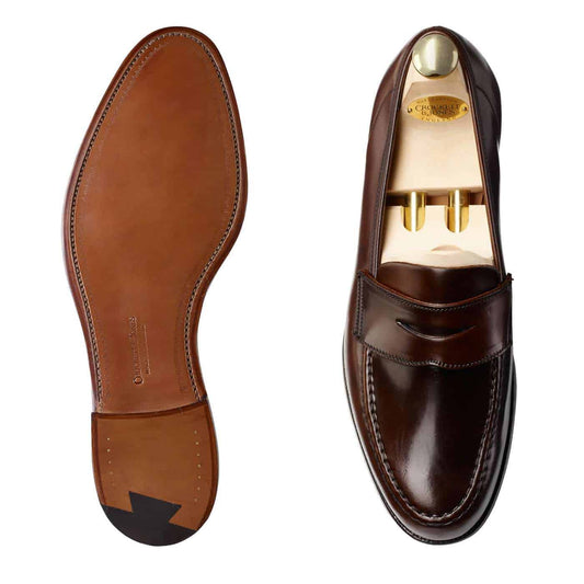 Crockett & Jones <br> Harvard Dark Brown Cordovan