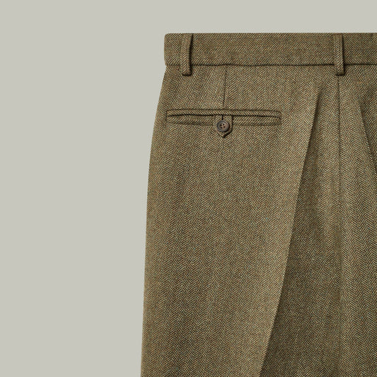 H&H - Harrow Tweed Trousers - Holly