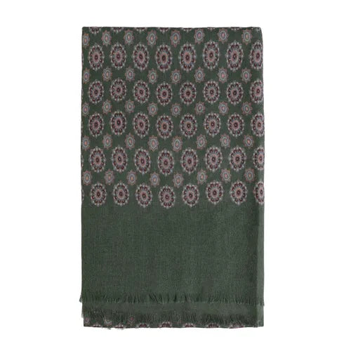 House of Amanda Christensen Medallion Wool Svarf - Olive