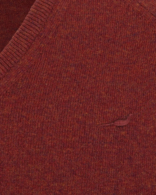 Laksen Sporting Trent V-Neck - Rusty
