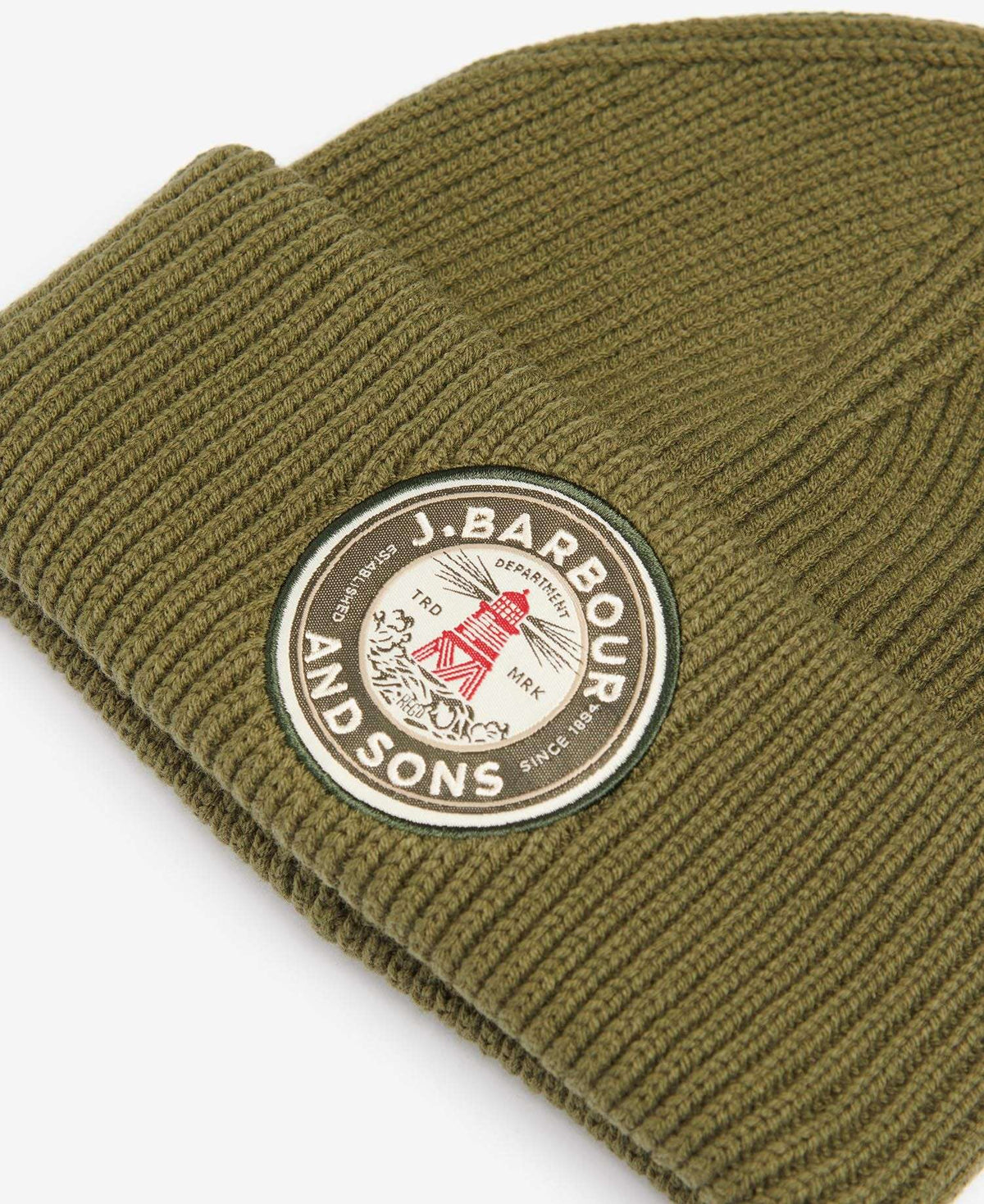 Barbour <br> Dunford Beanie Olive