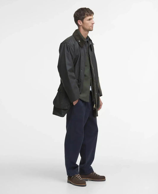 Barbour Northumbria Wax Jacket Olive