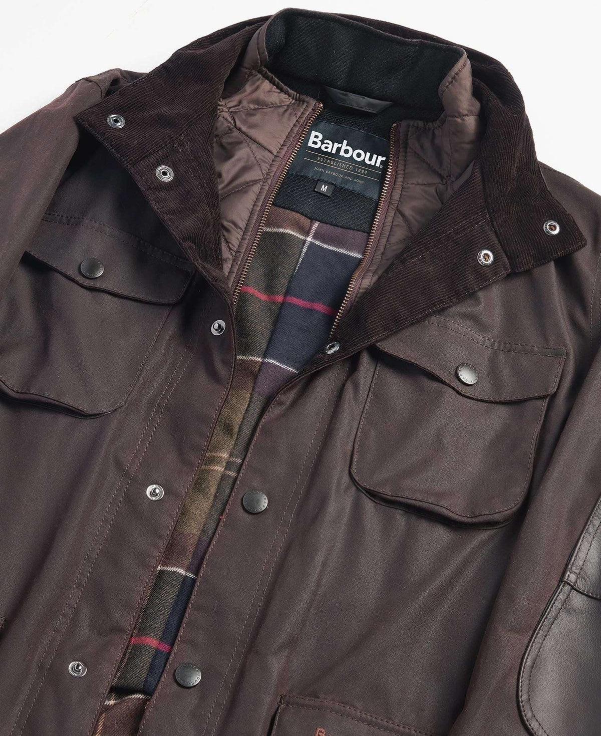 Barbour Ogston Waxed Jacket Rustic