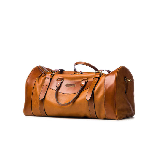 Westley Richards <br> Sutherland Bag, Medium - Mid Tan