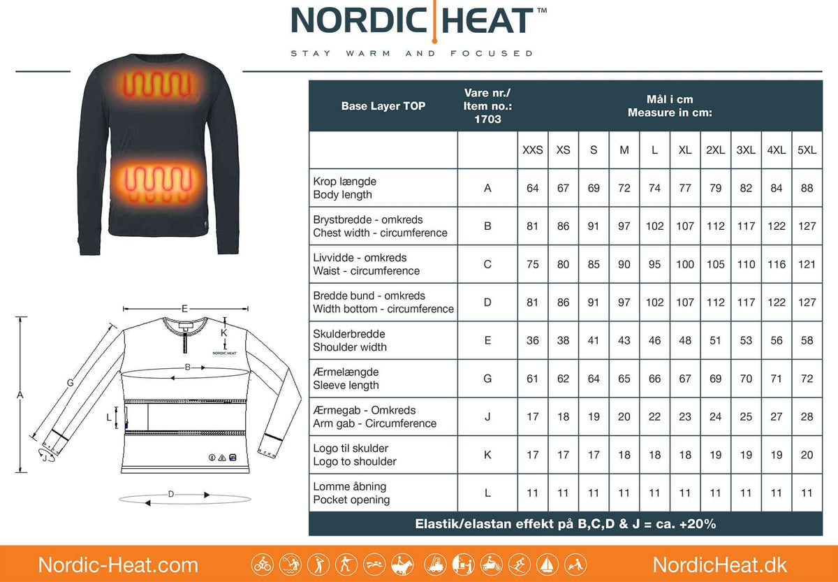 Nordic Heat <br> V7 Base Layer Top