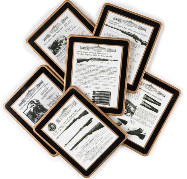 Westley Richards <br> Centennial Coasters Rifle Set