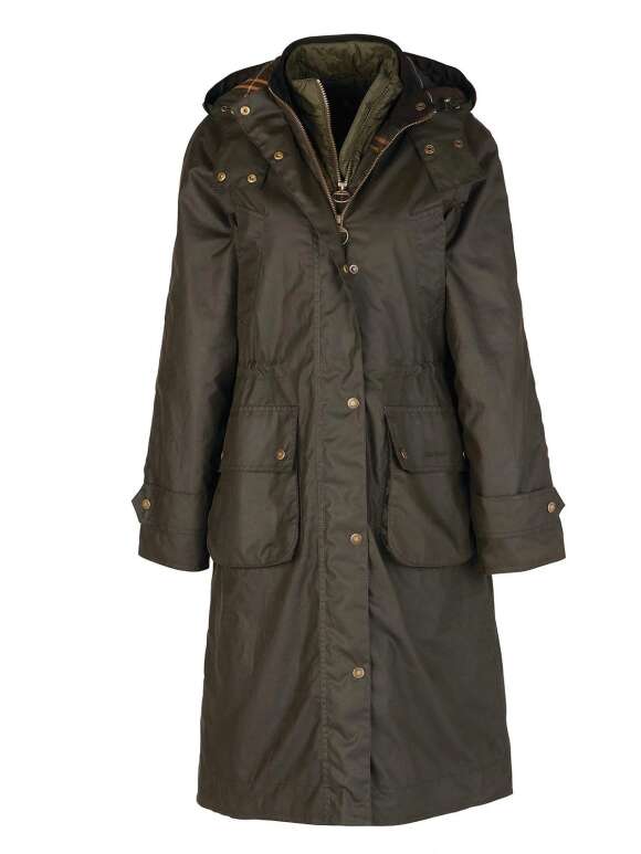 Barbour Long Cannich Wax