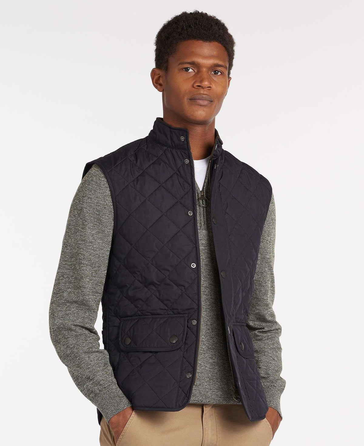 Barbour <br> Lowerdale Gilet Navy