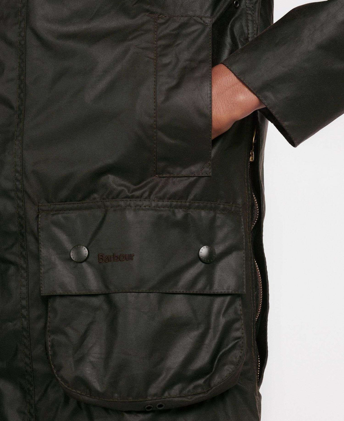 Barbour Beaufort Wax Jacket Olive