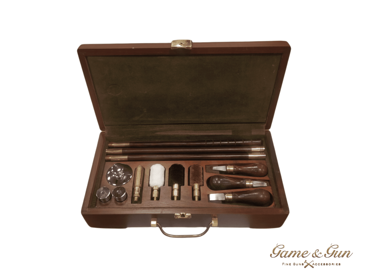 Deluxe 12 bore Presentation cleaning kit with tools