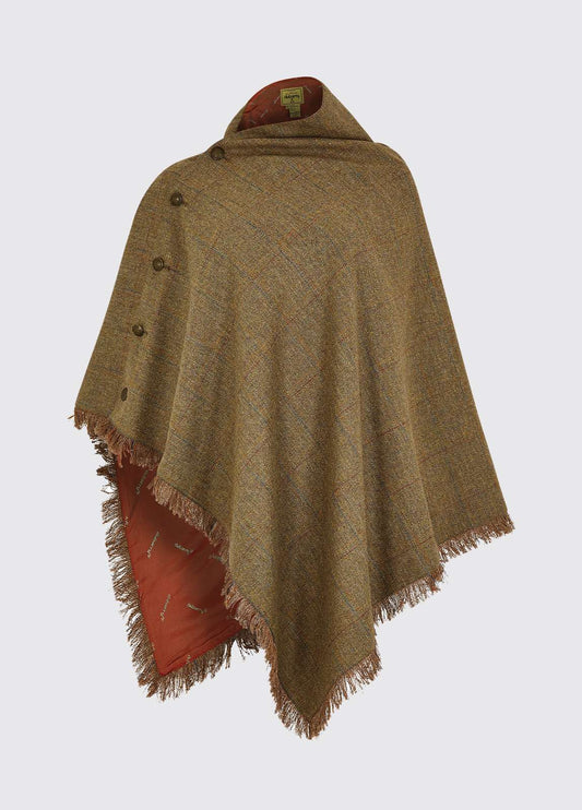 Dubarry <br> Hazelwood Tweed Poncho Burren