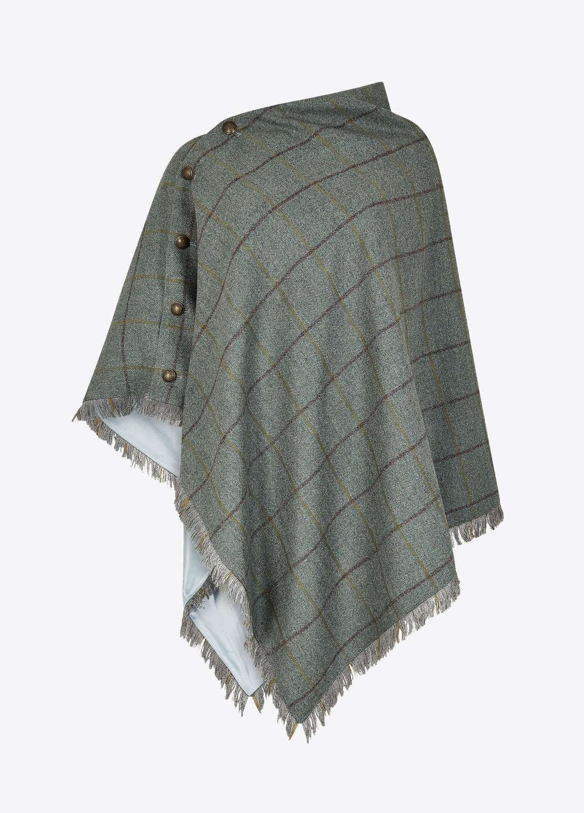 Dubarry <br> Hazelwood Tweed Poncho Sorrel