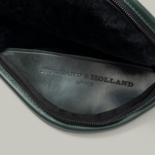 H&H Northwood Bridle Leather Gun Slip Green