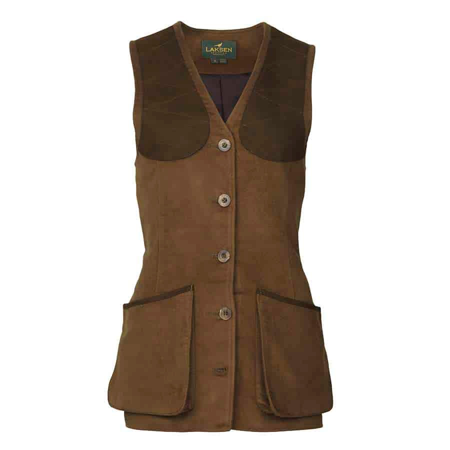 Laksen Sporting <br> Lady Belgravia Beauly Shooting Vest Bronze