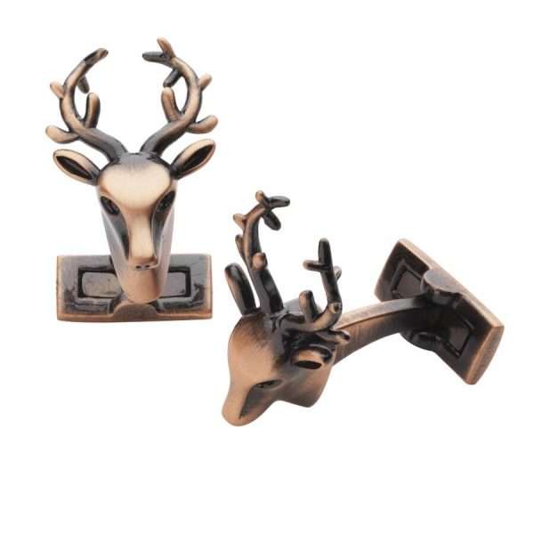 Laksen Sporting <br> Trophy Deer Cufflinks Copper