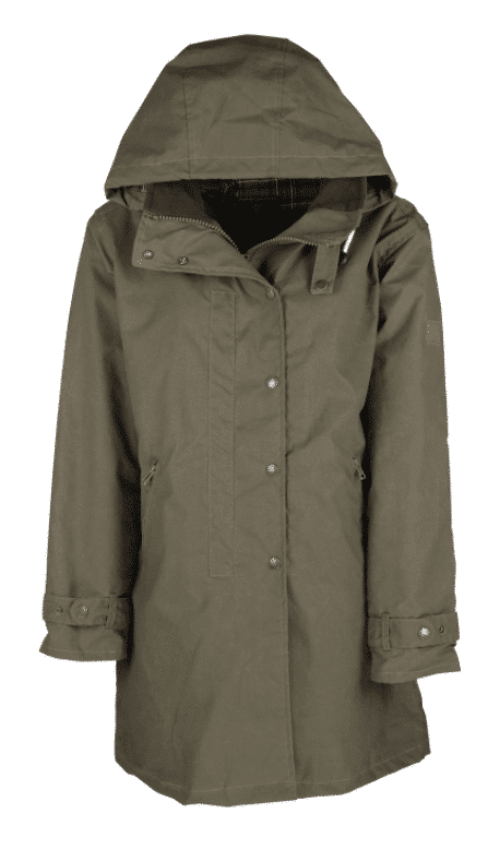 Oxford Blue <br> Ladies Brighton Parka Dark Olive