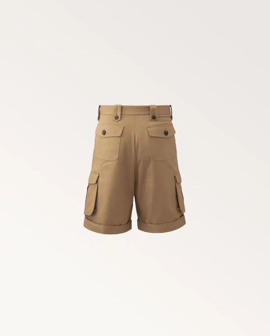Westley Richards <br> Safari Shorts Desert Herringbone