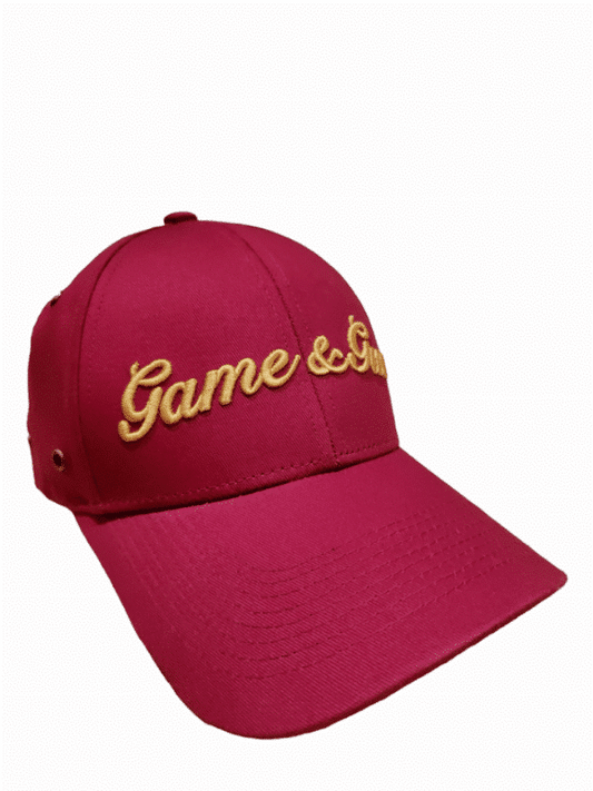 Game & Gun Shooting Cap <br> Burgundy Red