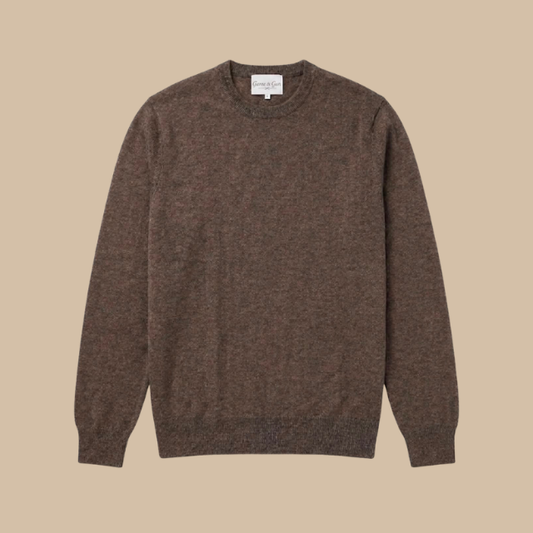 G&G The Cashmere Crewneck Grey Marl