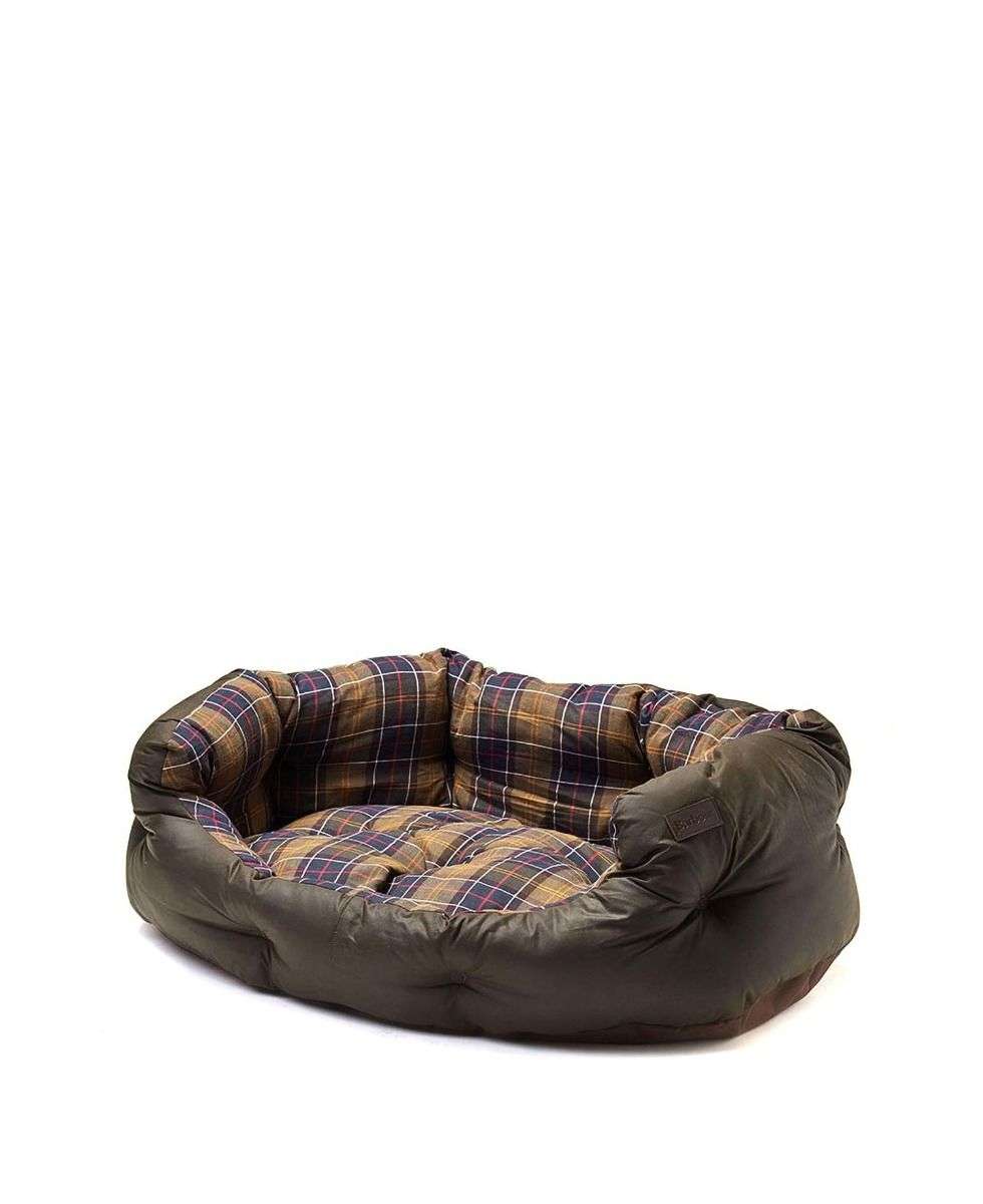 Barbour <br> Wax Cotton Dog Bed 35 Classic Olive