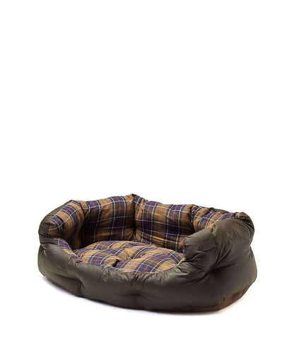 Barbour <br> Wax Cotton Dog Bed 35 Classic Olive