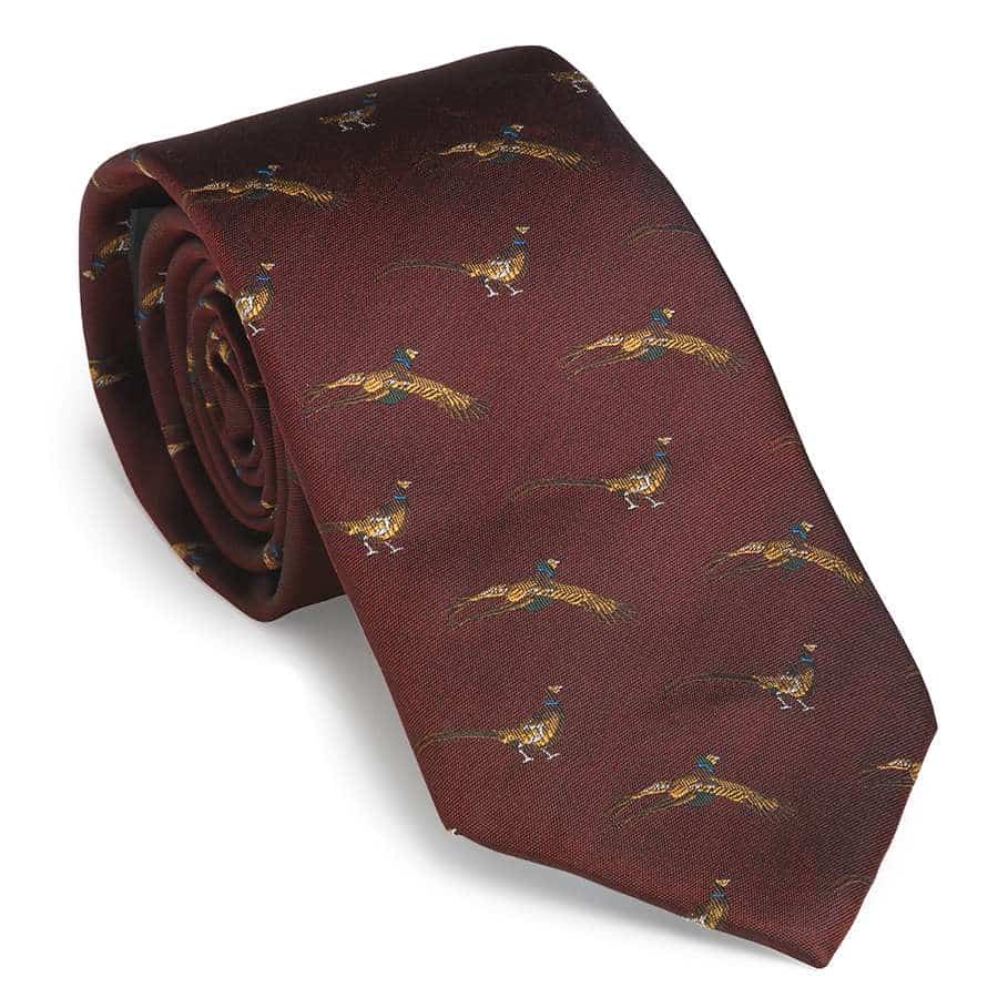 Laksen sporting <br> Flying Pheasant Tie Wine