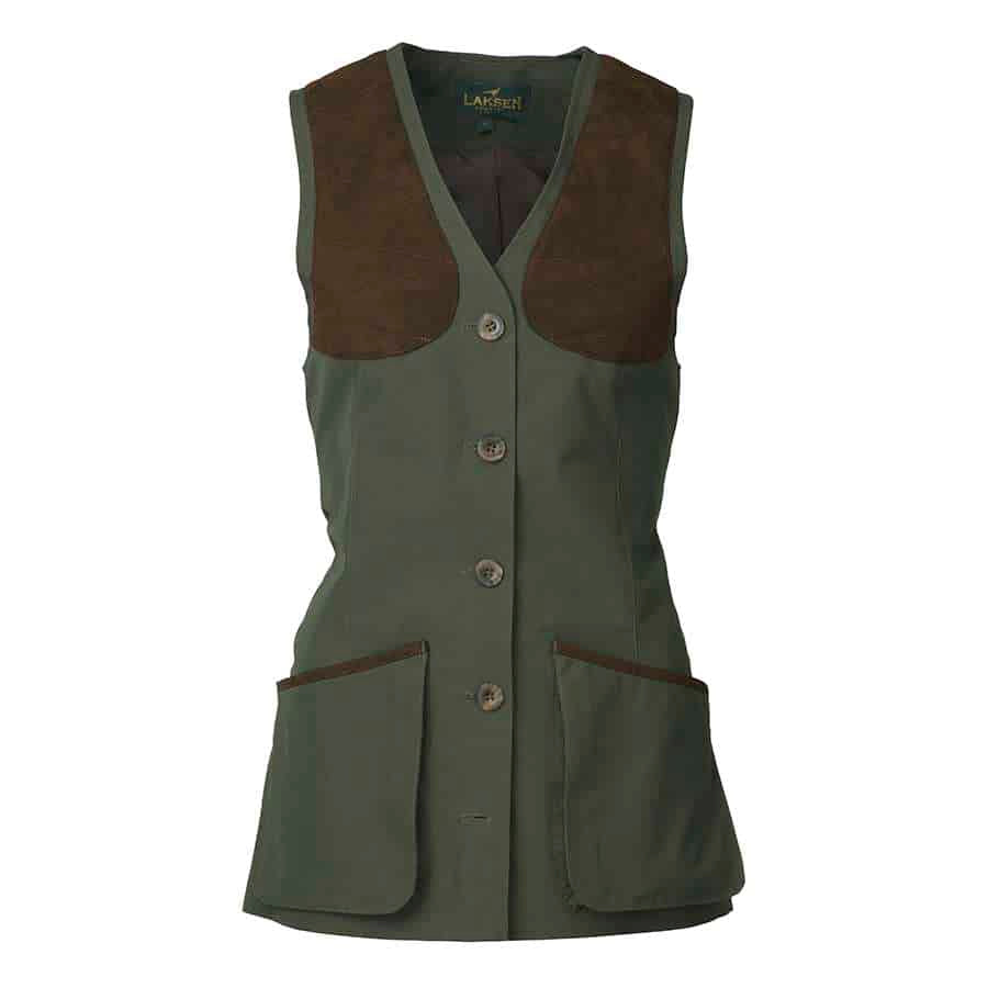 Laksen Sporting <br> Typhoon Ladies Shooting Vest Olive