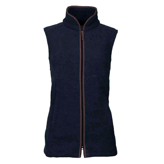 Laksen Sporting <br> Pentland Fleece Wool Vest Navy